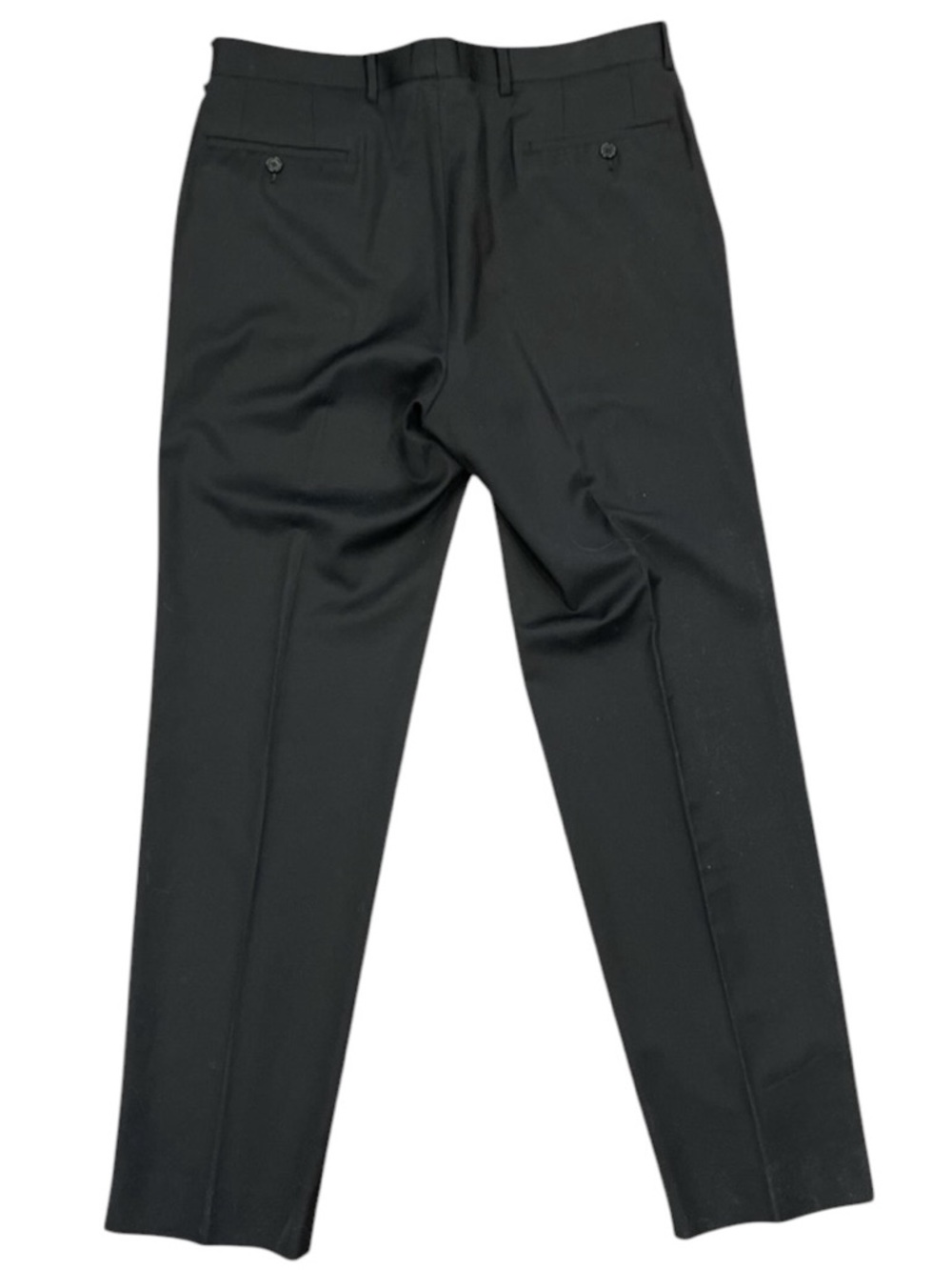 Ted Lapidus Paris Black Wool Suit US 42–44R Long Inseam 33” - Picture 7 of 15